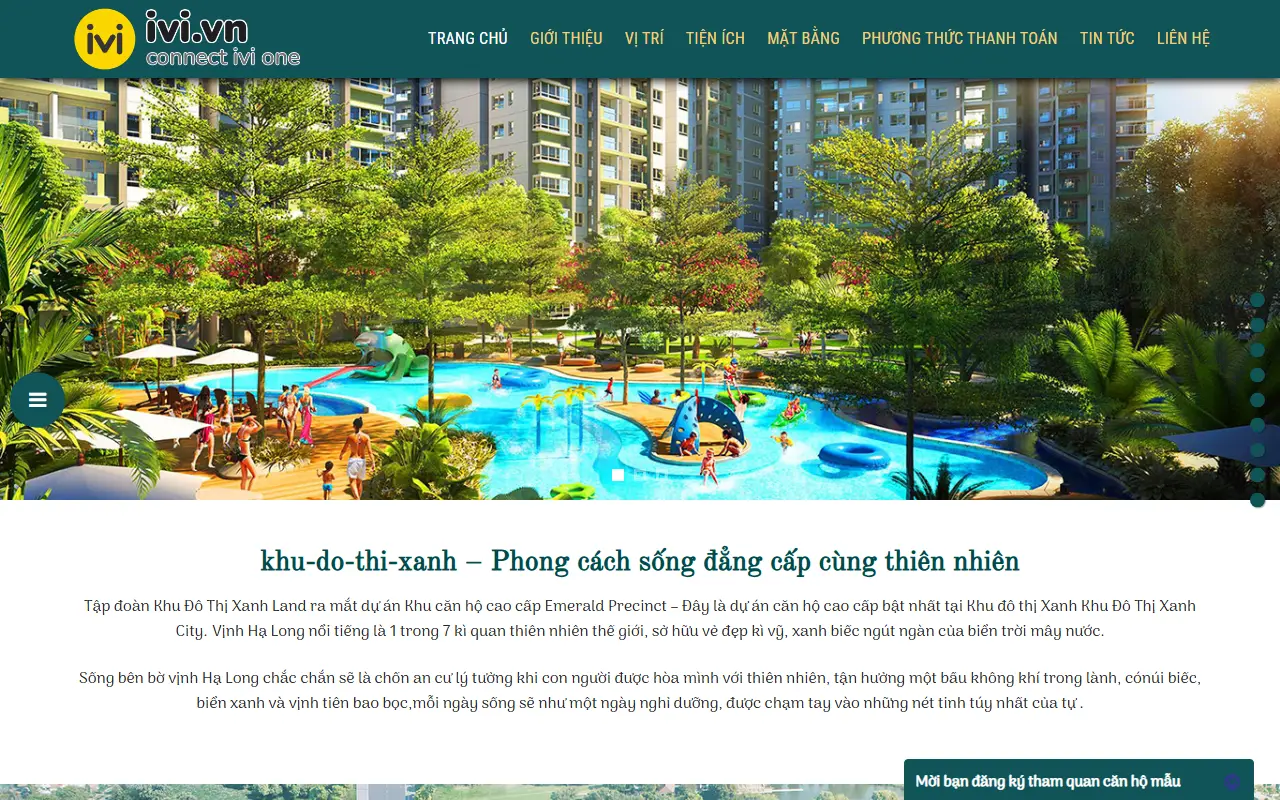 Mẫu website bất động sản — Bất động sản – Mua bán và cho thuê #2