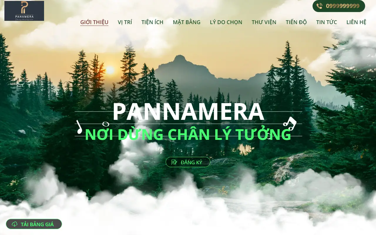 Mẫu website bất động sản — Căn Hộ Cao Cấp