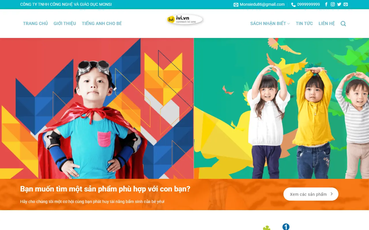 Mẫu website khoá học online — Giáo dục & Khóa học #7