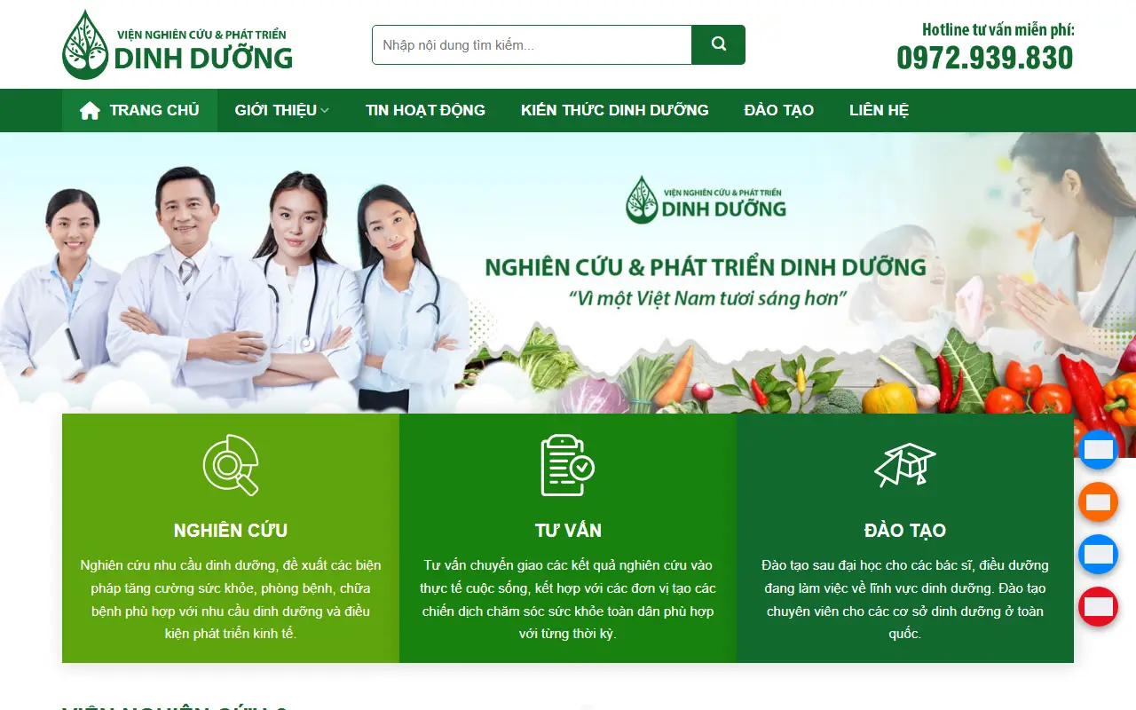 Mẫu website tin tức & blog — Mẫu web tin tức #1