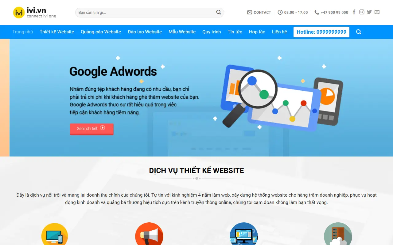Mẫu website nội thất — Nội thất #2