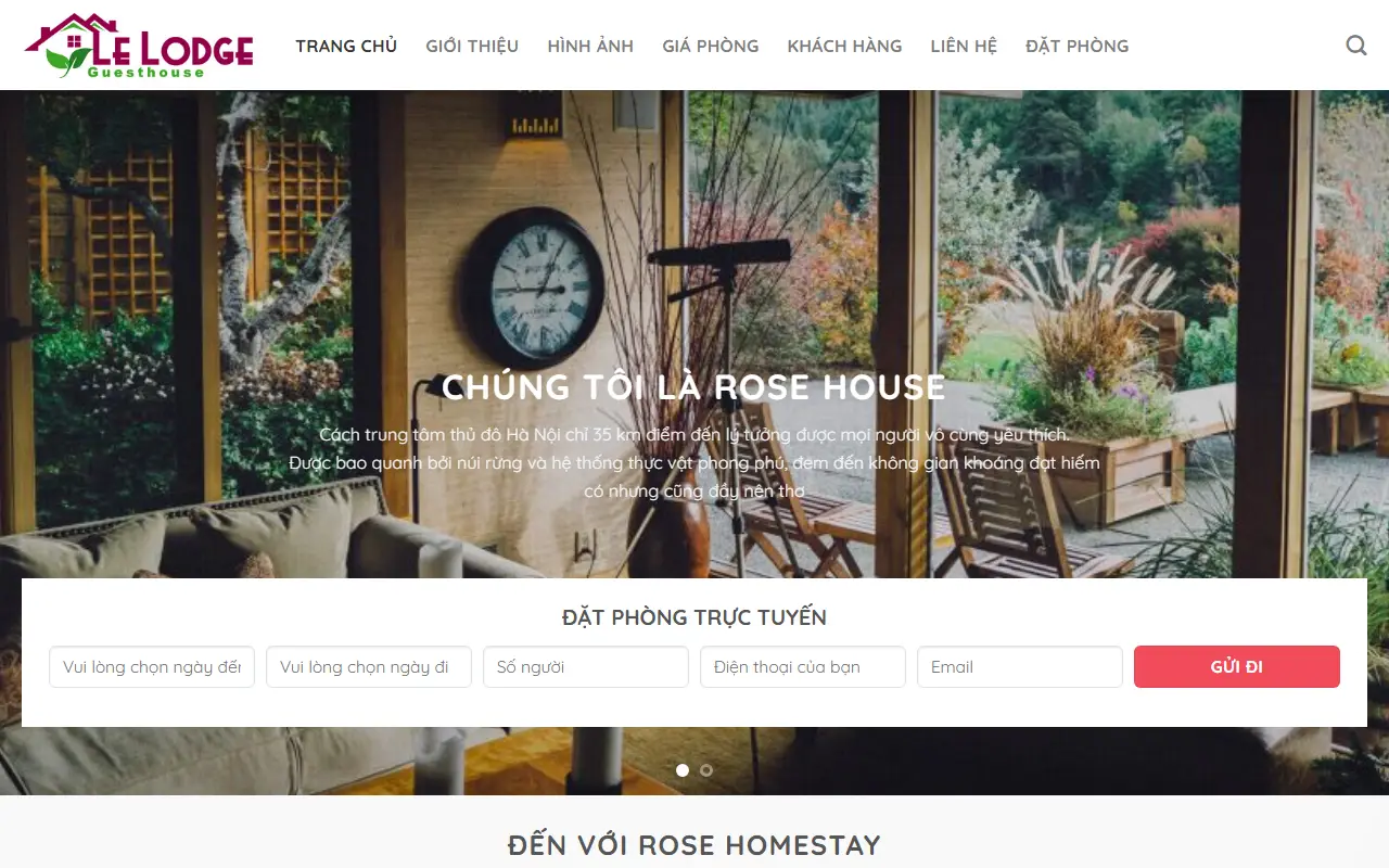 Mẫu website khách sạn & lưu trú — Khách sạn & Lưu trú – Đặt phòng trực tuyến