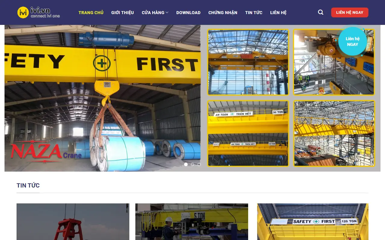 Mẫu website xây dựng & sửa nhà — Xây dựng 3 – Thi công và sửa chữa