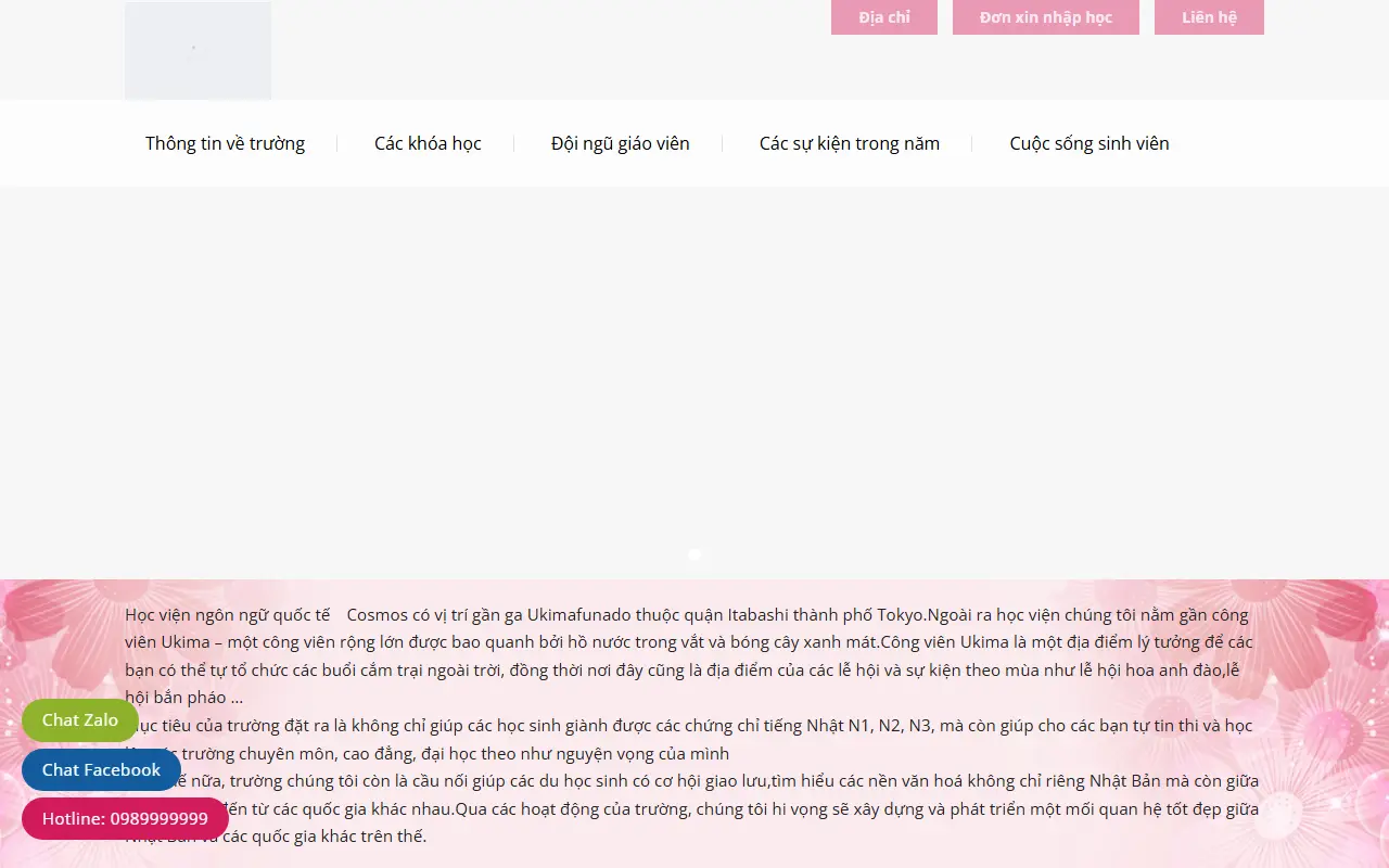 Mẫu website du học & xklđ — Xuất khẩu lao động #3